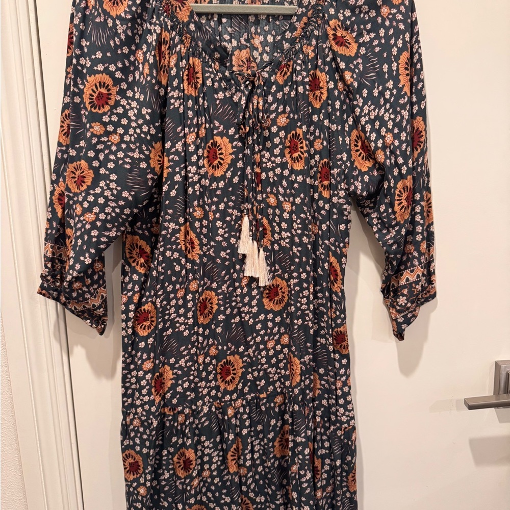 Floral Green Natalie Martin Dress